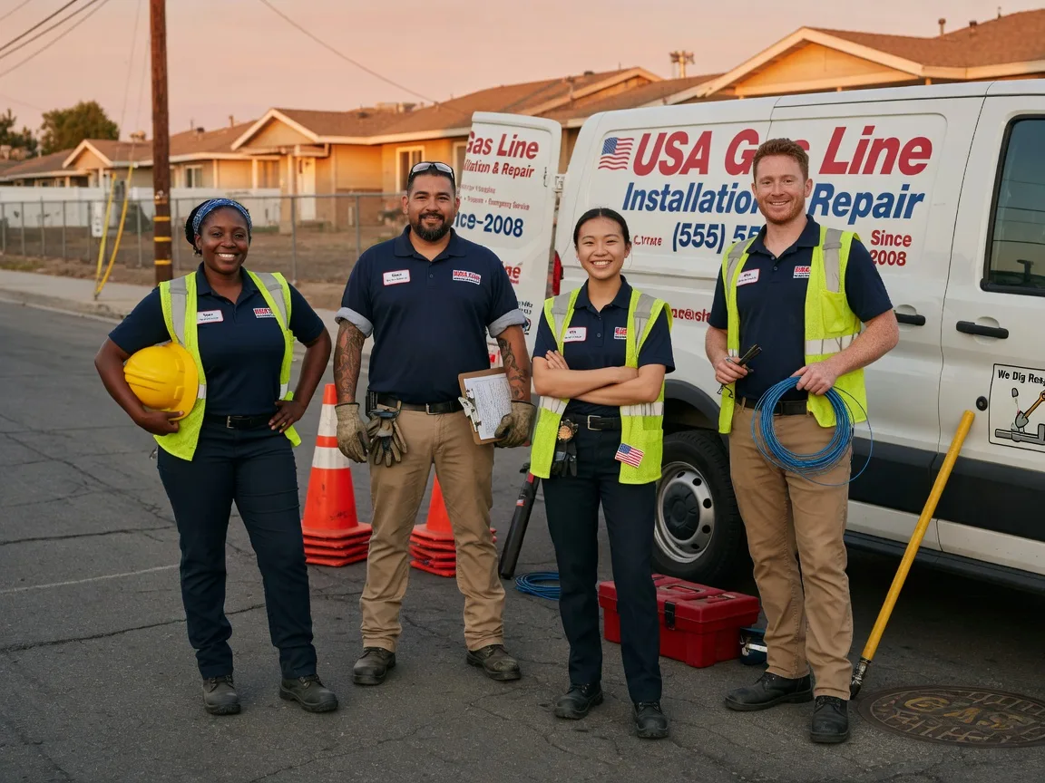 Gas Line Installation company in Eau Claire, PA